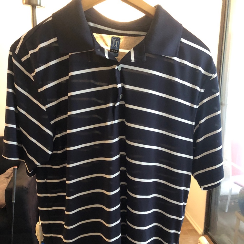 PGA Tour Navy Polo